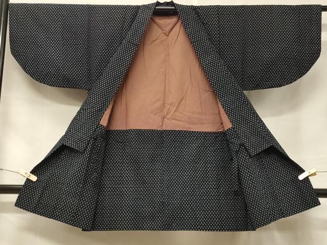 平和屋着物#久留米絣 道中着 綿 逸品 CABF1402in