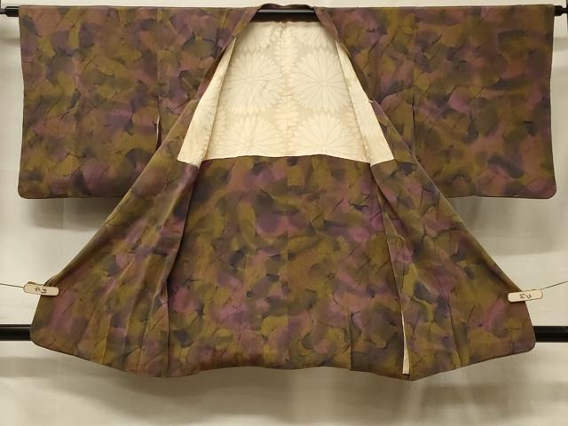 平和屋着物#道行コート 霞文 暈し染め 正絹 逸品 CABF1421in