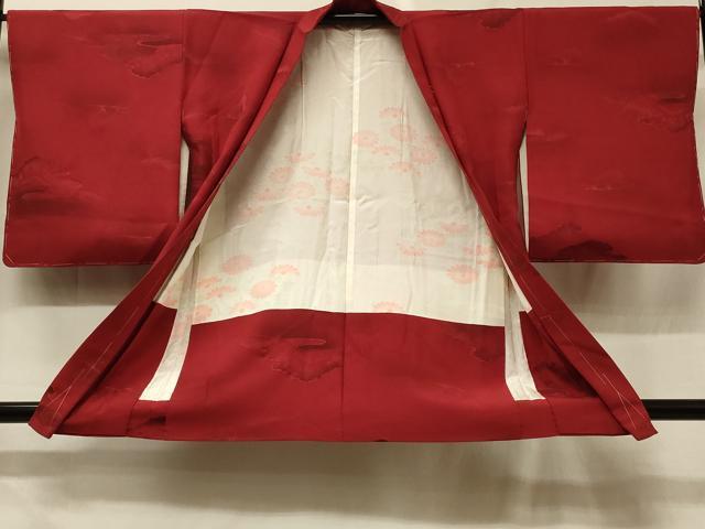平和屋着物#羽織 地紋起こし 風景文 暈し染め 正絹 逸品 未使用 CABF1439in