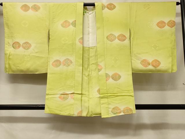 平和屋着物#羽織 地紋起こし 七宝花文 暈し染め 正絹 逸品 未使用 CABF1442in