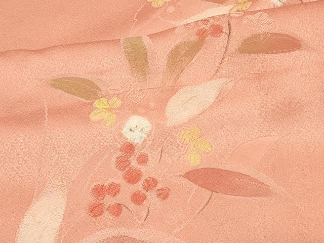 平和屋着物#羽織 地紋起こし 南天文 正絹 逸品 未使用 CABF1445in