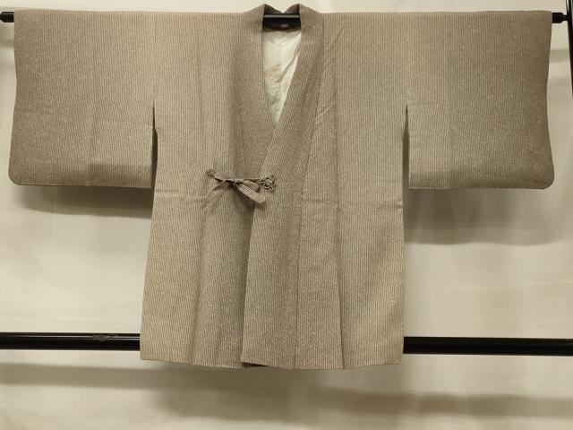 平和屋着物#道中着 縞 正絹 逸品 CABF1475in