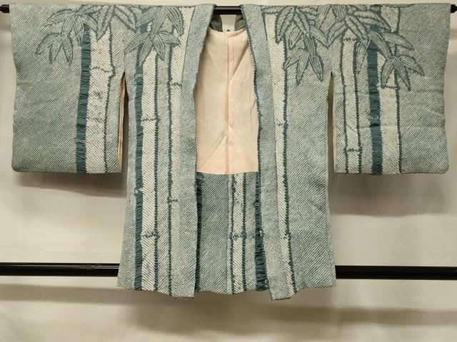 平和屋着物#羽織 総絞り 笹竹文 正絹 逸品 CABF1482in