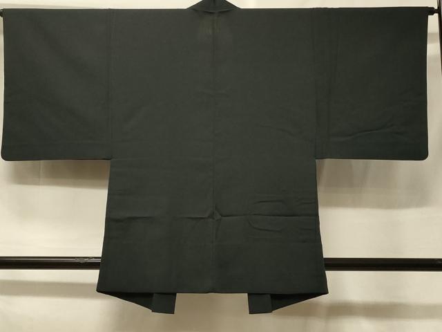 平和屋着物#男性 羽織 単衣 百入茶色 正絹 逸品 CABF1484in