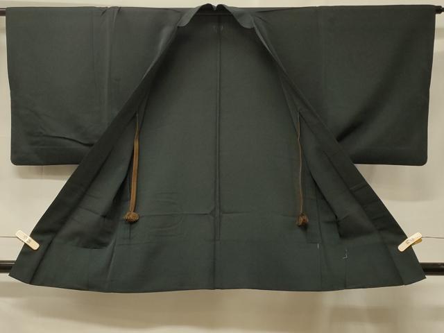 平和屋着物#男性 羽織 単衣 百入茶色 正絹 逸品 CABF1484in