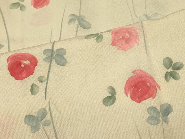 平和屋着物#羽織 手描き 枝花文 正絹 逸品 未使用 CABF1555in