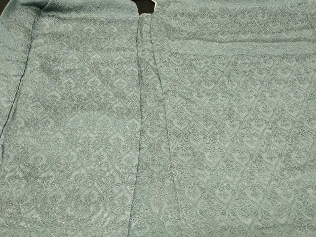 平和屋着物#羽織 花菱地紋 淡藤色 正絹 逸品 CABF1589in