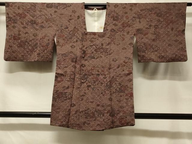 平和屋着物#道行コート 辻が花 正絹 逸品 CABF1594in