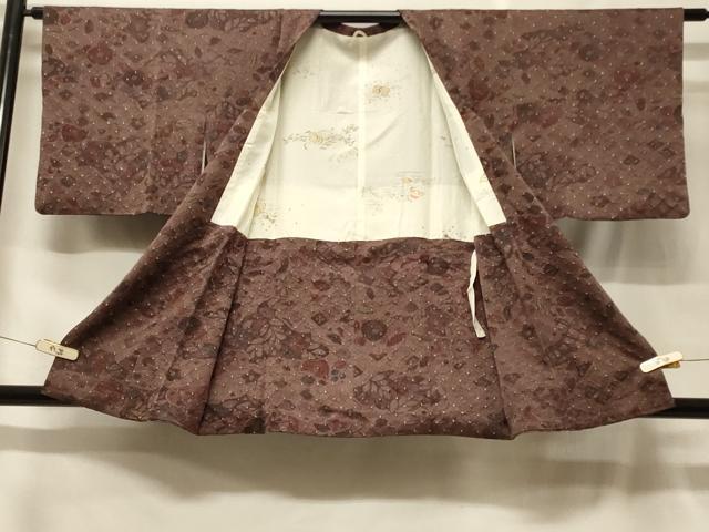 平和屋着物#道行コート 辻が花 正絹 逸品 CABF1594in