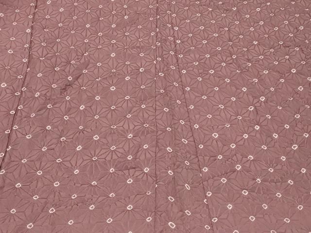 平和屋着物#羽織 絞り 麻の葉文 正絹 逸品 CABF1597in