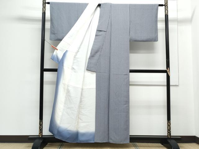平和屋着物■上質な小紋 間道 正絹 逸品 CABF1768th