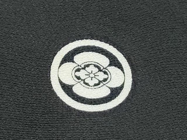平和屋着物■豪華黒留袖 草花文 金彩 正絹 逸品 CABF1772th
