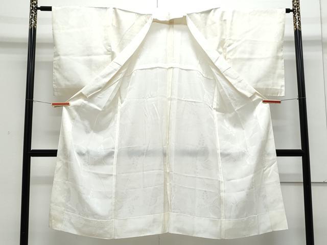 平和屋着物■長襦袢 無双仕立て 雲取り花地紋 洗える着物 CABF1875th