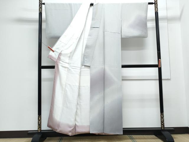 平和屋着物■訪問着 霞文 暈し染め 正絹 逸品 CABF1877th