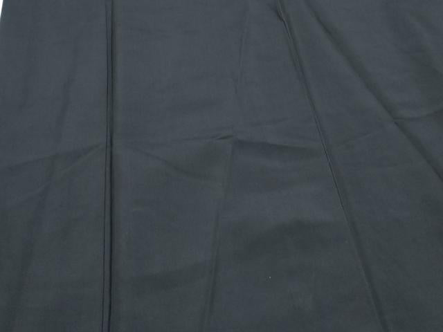 平和屋着物■男性 黒紋付 正絹 逸品 CABF1935th