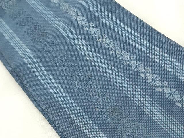 平和屋着物◎男性 本場筑前博多織 角帯 献上 正絹 逸品 CABF2289qe