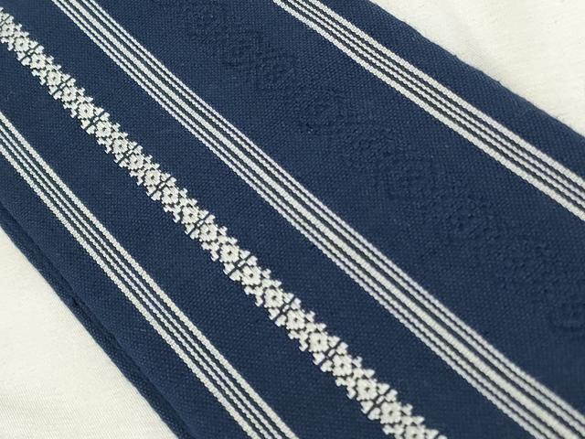 平和屋着物◎男性 本場筑前博多織 角帯 献上 正絹 逸品 CABF2290qe