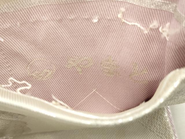 平和屋着物◎両面 全通柄袋帯 舞花文 金銀糸 やまとオリジナル 正絹 逸品 CABF2335qe