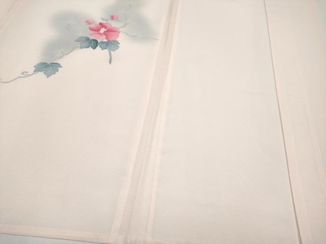 平和屋着物*夏物 訪問着 絽 蔦の葉花文 暈し染め 正絹 逸品 CABF2512tx