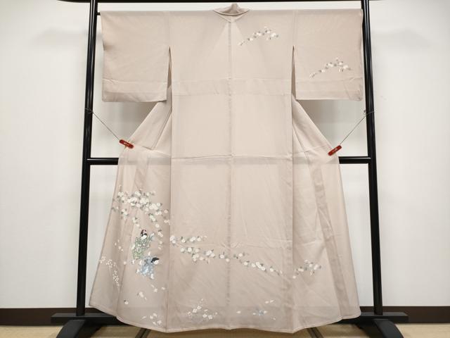 平和屋着物*夏物 訪問着 絽 童子遊び 正絹 逸品 CABF2527tx