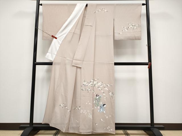 平和屋着物*夏物 訪問着 絽 童子遊び 正絹 逸品 CABF2527tx