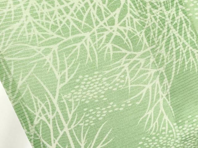 平和屋着物*夏物 小紋 絽 ロング丈 樹林文 暈し染め 正絹 逸品 CABF2689tx