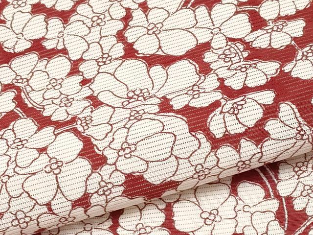 平和屋着物*夏物 訪問着 絽 枝花文 伊と幸 反端付き 正絹 逸品 CABF2705tx