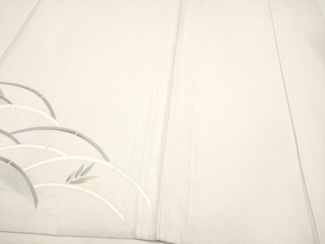 平和屋着物*夏物 訪問着 絽 笹花文 正絹 逸品 CABF2709tx