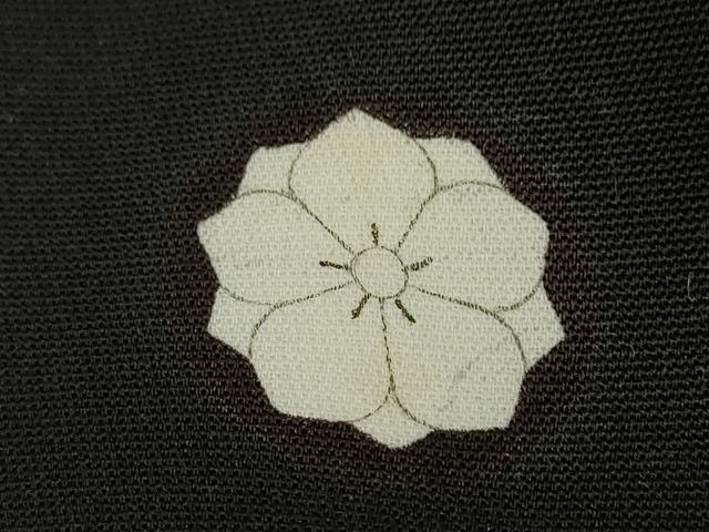 平和屋着物■豪華黒留袖 駒刺繍 雪輪重ね草花文 暈し染め 金彩 正絹 逸品 CABF2937ze