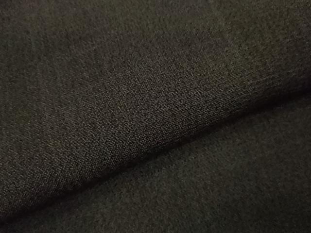 平和屋着物▽男性 お召 単衣 霞文 正絹 逸品 CABF2977ze