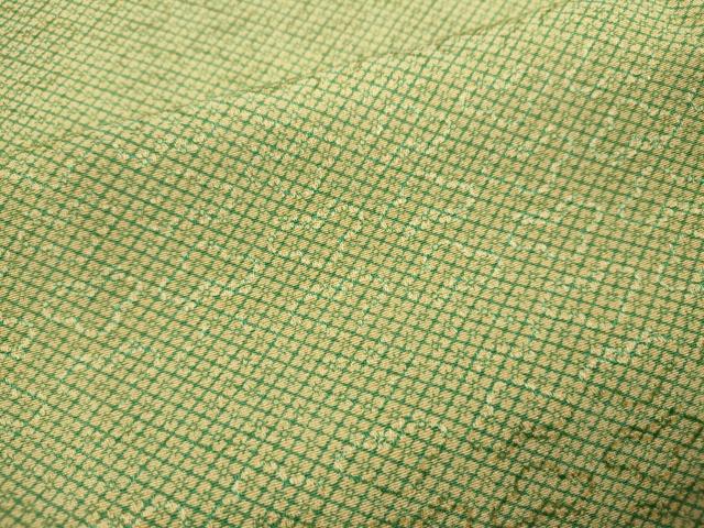 平和屋着物▽江戸小紋 単衣 花菱文 松地紋 正絹 逸品 未使用 CABF2988ze