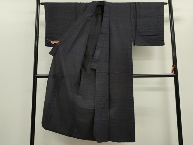 平和屋着物▽男性 紬 単衣 霞文 正絹 逸品 CABF2991ze