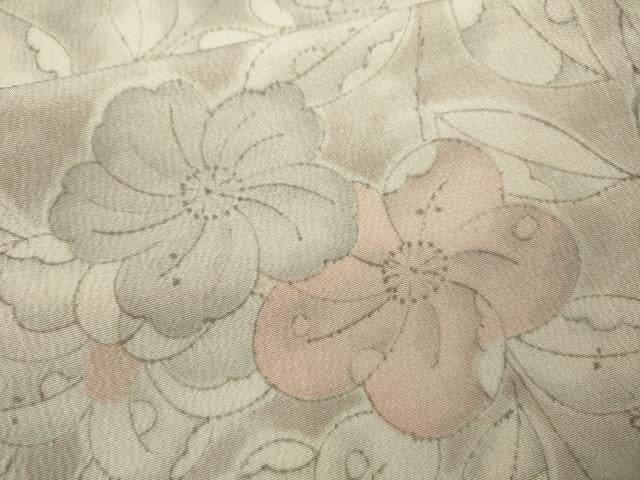 平和屋着物▽上質な小紋 単衣 辻が花 手描き 暈し染め 正絹 逸品 CABF3011ze