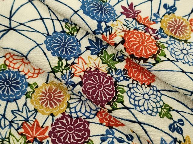 平和屋着物●上質な小紋　紬地　型染め　松竹梅草花文　正絹　逸品　AABH8255ph 2026年最新】Yahoo!オークション -平和屋 小紋の中古品・新品・未使用