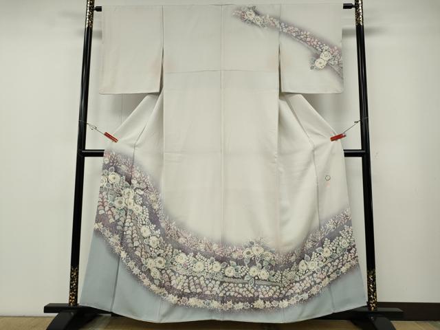 平和屋着物●越後十日町の一流染匠　桐屋・翠山工房　訪問着　絞り　辻が花　暈し染め　正絹　逸品　AABG4448fy 楽天市場】平和屋着物○越後十日町の一流染匠 桐屋・翠山工房 訪問着