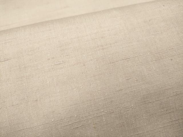 平和屋着物●結城紬 色無地 桜色 正絹 逸品 未使用 CABF3293ut