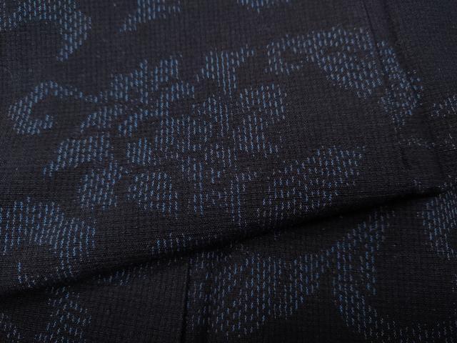 平和屋着物●結城紬 枝花文 正絹 逸品 未使用 CABF3318ut