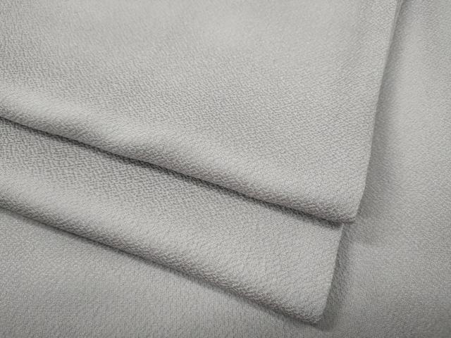 平和屋着物●上質な色無地 霞地紋 藤色 正絹 逸品 CABF3393ut