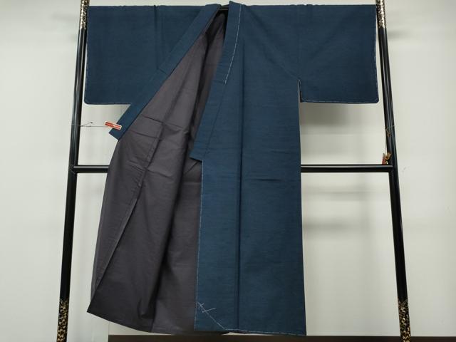 平和屋着物●男性 紬 髭紬 羽織セット 霞文 正絹 逸品 CABF3448ut