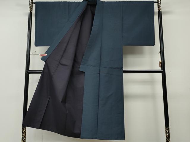 平和屋着物●男性 本場大島紬 アンサンブル 80亀甲 総詰め 正絹 逸品 CABF3449ut