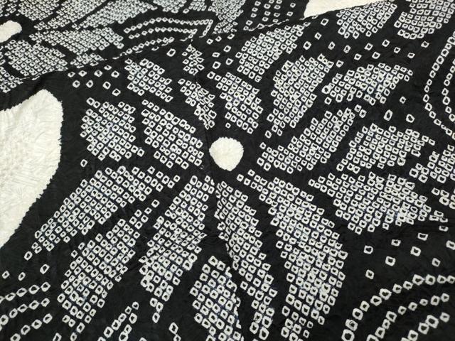 平和屋着物●豪華振袖 総絞り 草花文 正絹 逸品 CABF3472ut