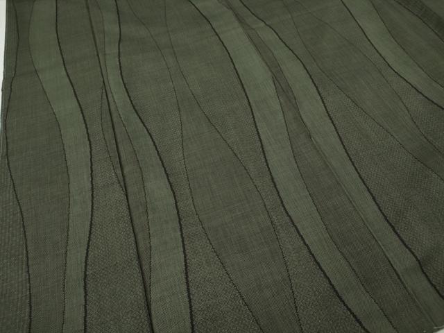 平和屋着物●本場大島紬 9マルキ 立涌文 大丸扱い 正絹 逸品 未使用 CABF3492ut
