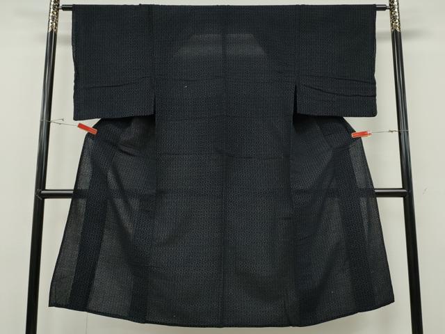 平和屋着物●男性 久留米絣 単衣 立涌文 綿 逸品 CABF3507ut