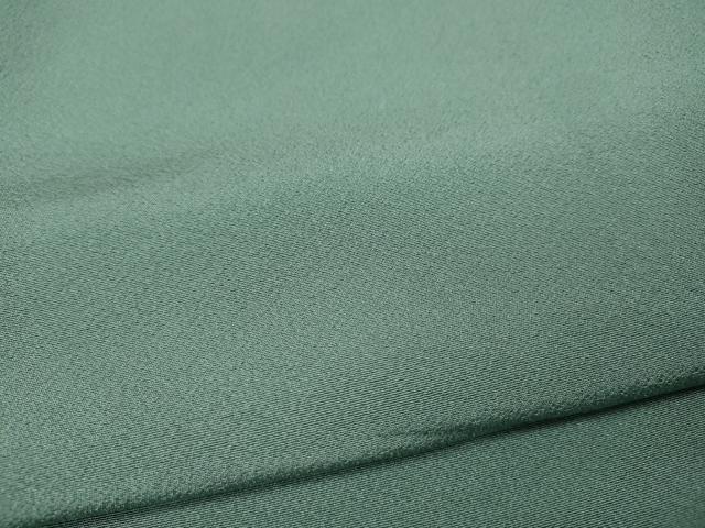 平和屋着物●上質な色無地 千草色 正絹 逸品 未使用 CABF3531ut