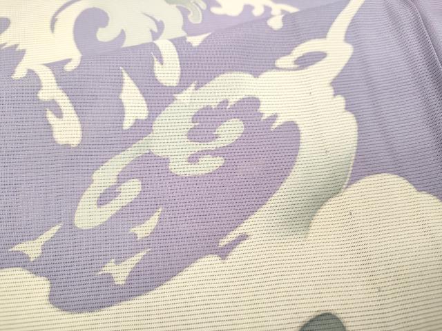 平和屋着物*夏物 訪問着 絽 立波文 正絹 逸品 CABF3537ut