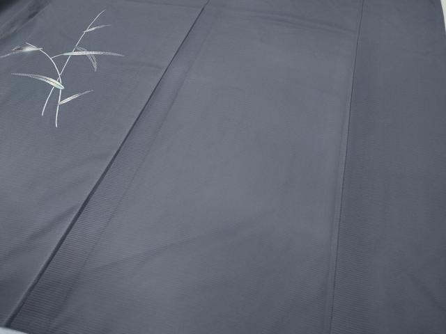 平和屋着物*夏物 訪問着 絽 蛍流水草花文 暈し染め 銀糸 正絹 逸品 CABF3570ut