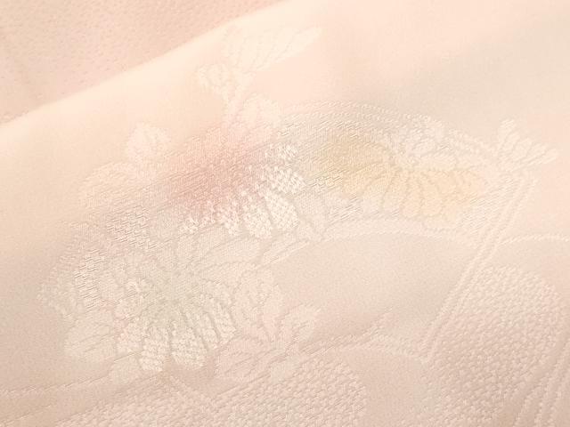 平和屋着物■長襦袢 袷 草花文 暈し染め 正絹 逸品 CABF3619ev