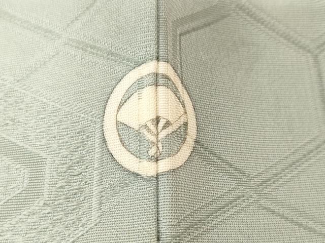 平和屋着物■訪問着 雲重ね亀甲文 暈し染め 正絹 逸品 CABF3627ev