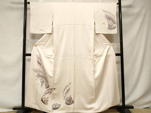 平和屋着物■訪問着 孔雀文 暈し染め 正絹 逸品 CABF3658ev