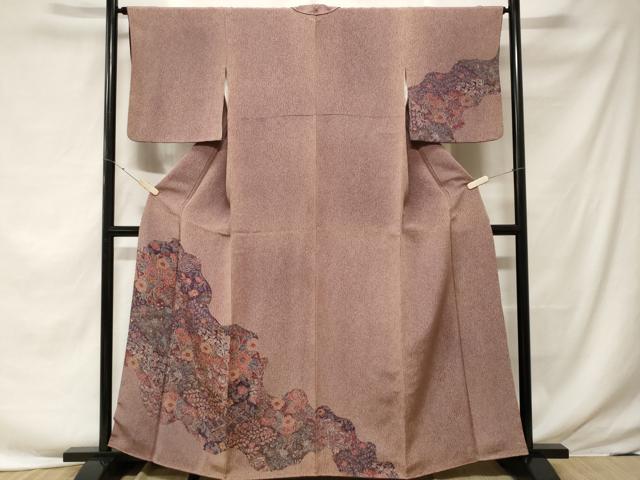 平和屋着物■訪問着 辻が花 正絹 逸品 CABF3663ev